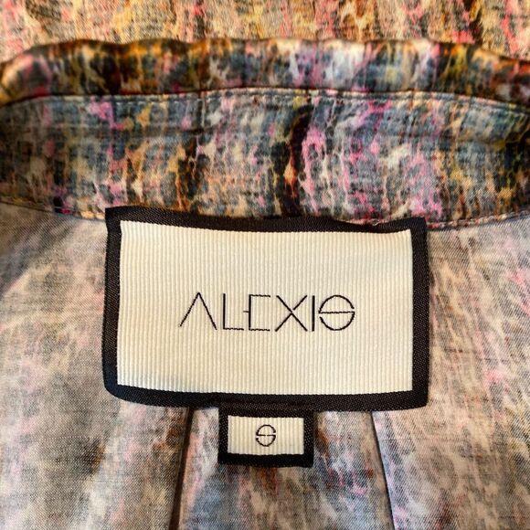 #320 ALEXIS Ciandra Button Front Mini Dress - Picture 6 of 7